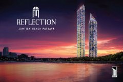 Reflection Jomtien Beach Reflection Jomtien Beach