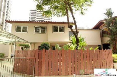 3 Bedroom House For Rent In Khlong Toei Bangkok Near Bts Phrom Phong