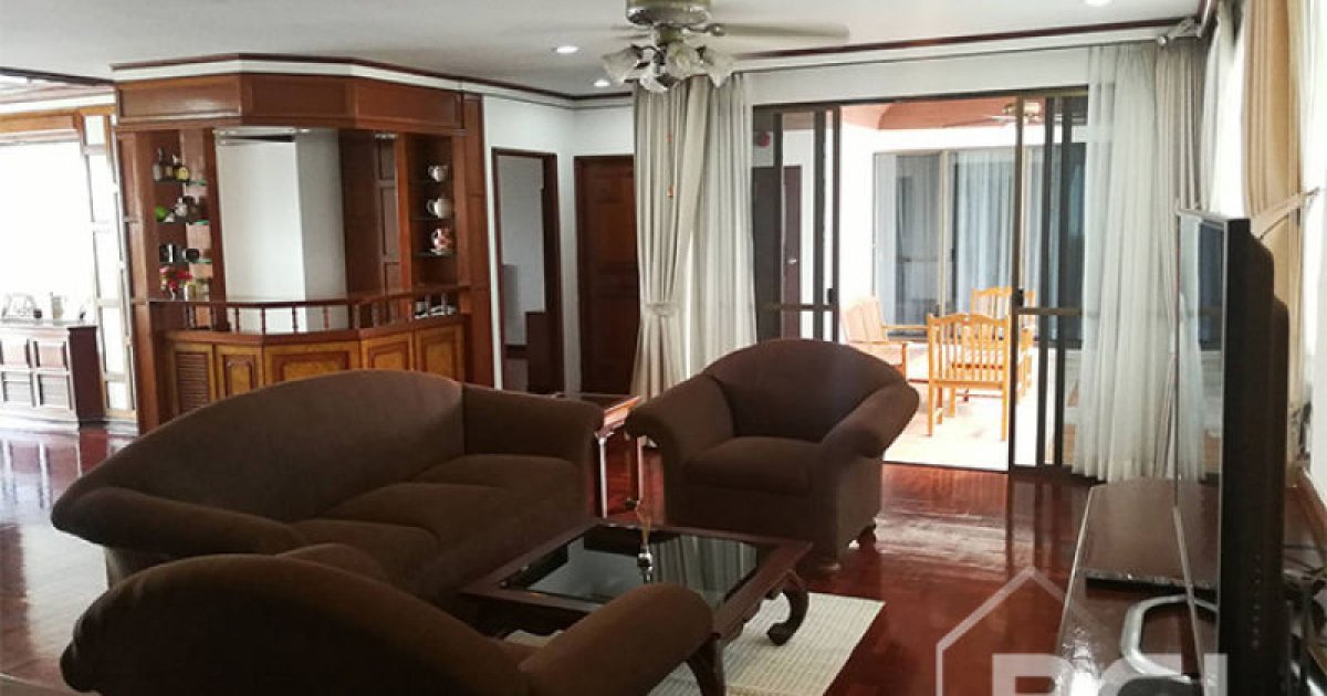 4 Bedroom Apartment For Rent In The Residence 26 Khlong Tan Bangkok Near Bts Phrom Phong Bangkok