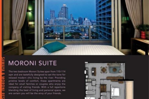 2 Bedroom Condo For Rent In Klapsons The River Residences Khlong Ton Sai Bangkok Near Bts Saphan Taksin