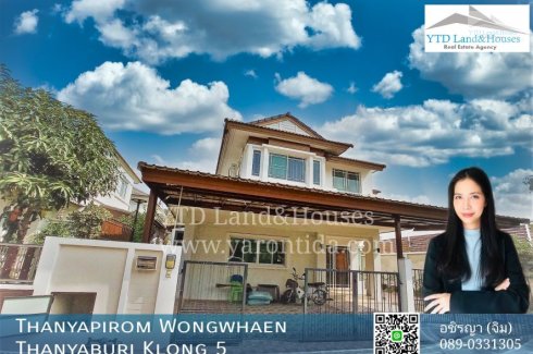 House For Sale Thanyapirom Wongwaen Thanyaburi Khlong 5 House For Sale In Pathum Thani Thailand Property