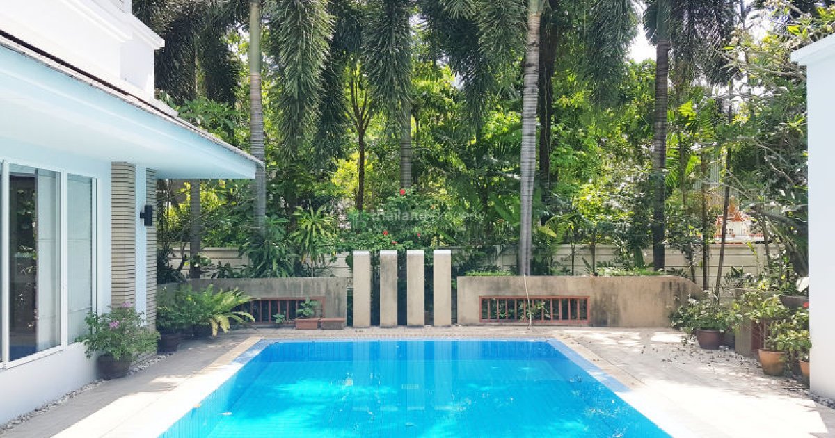 4 Bedroom Villa For Rent In Khlong Toei Nuea Bangkok Near Bts Thong Lo Bangkok