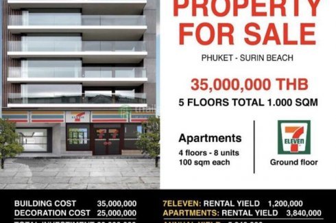 Property Sale 50 Meter From Surin Beach Land For Sale In